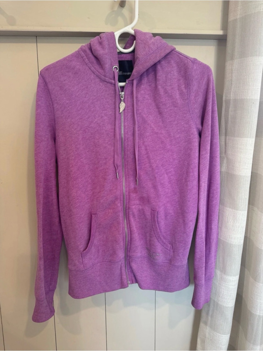 Victoria's Secret Purple Zip-Up Hoodie Sweater